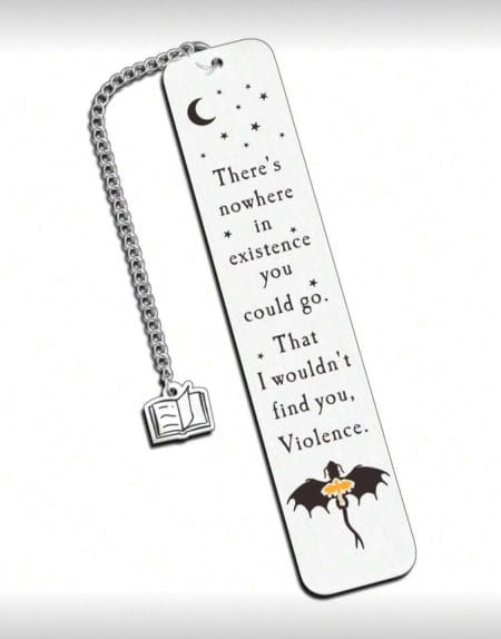 fourth wing themed bookmark 2